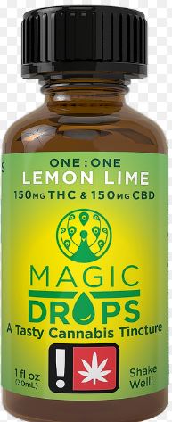Photograph of product: Live Resin Flavored Syrup | Lemon Lime | 1:1 TH-oui:CBD | 250mg | 1fl oz