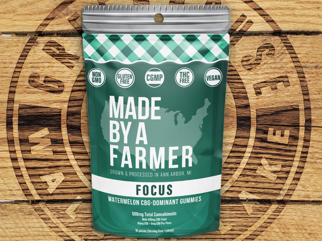 Photograph of product: Made By A Farmer | CBG Gummies | 500mg