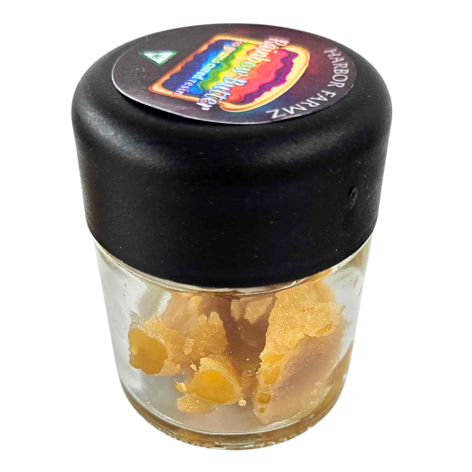 Photograph of product: HARBOR FARMZ | Concentrate | Cured Sugar | Rainbow Butter