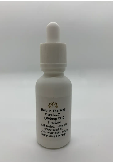 Photograph of product: Hole in the Wall Care  LLC - CBD  Tincture 1000mg