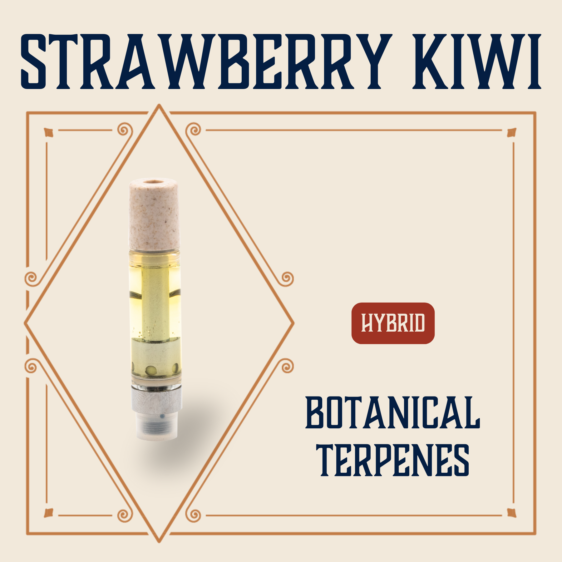Photograph of product: Strawberry Kiwi Botanical Cartridge | 1g