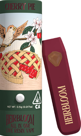 Photograph of product: Cherry Pie [I] - Live Resin Sauce Cart