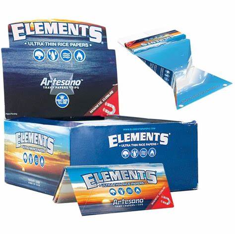 Photograph of product: Elements - RICE ROLLING PAPERS KINGSIZE - Smoking Accessories