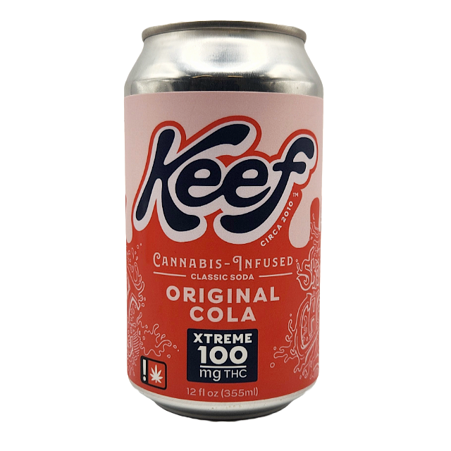 Photograph of product: Keef- Original Cola 100MG Soda