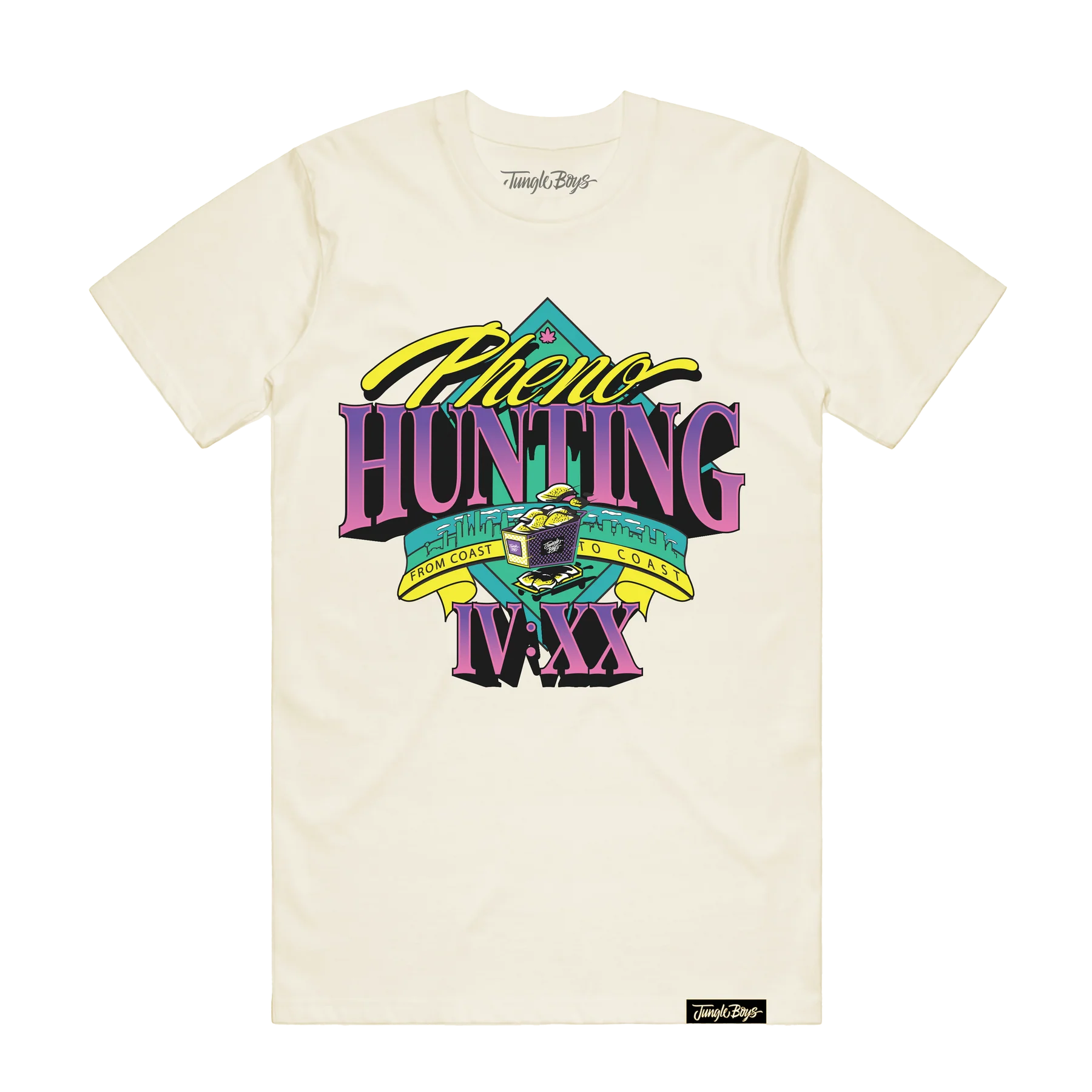 Photograph of product: Phenohunting Tee | Cream | XL