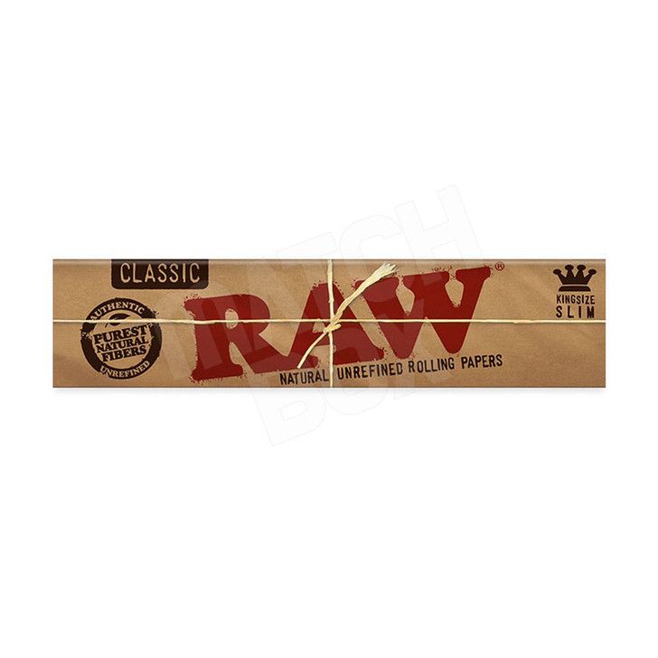Photograph of product: RAW Classic Rolling Papers Kingsize Slim