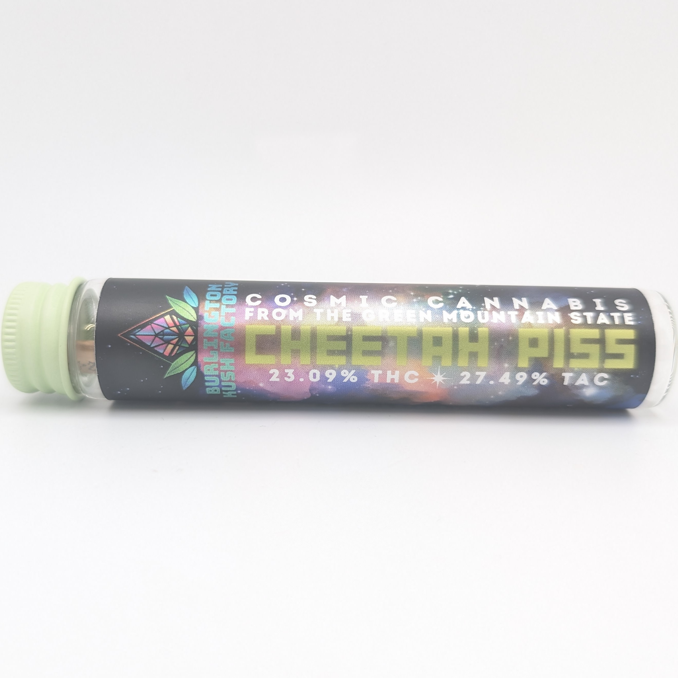 Photograph of product: Cheetah Piss 1g Pre Roll (BKF)
