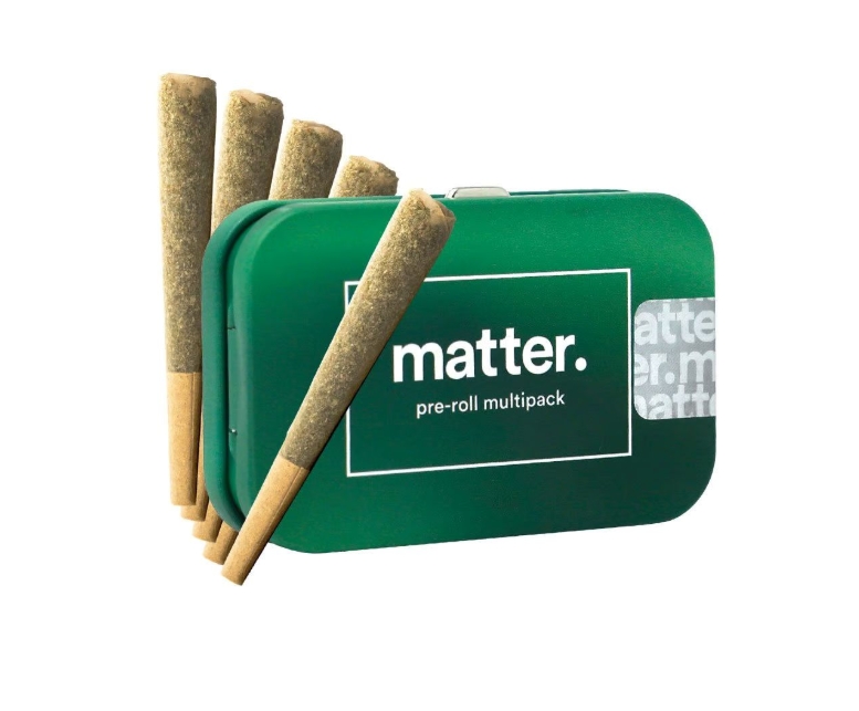 Photograph of product: PHC Matter Prerolls - RS11 2.5g (5pk)