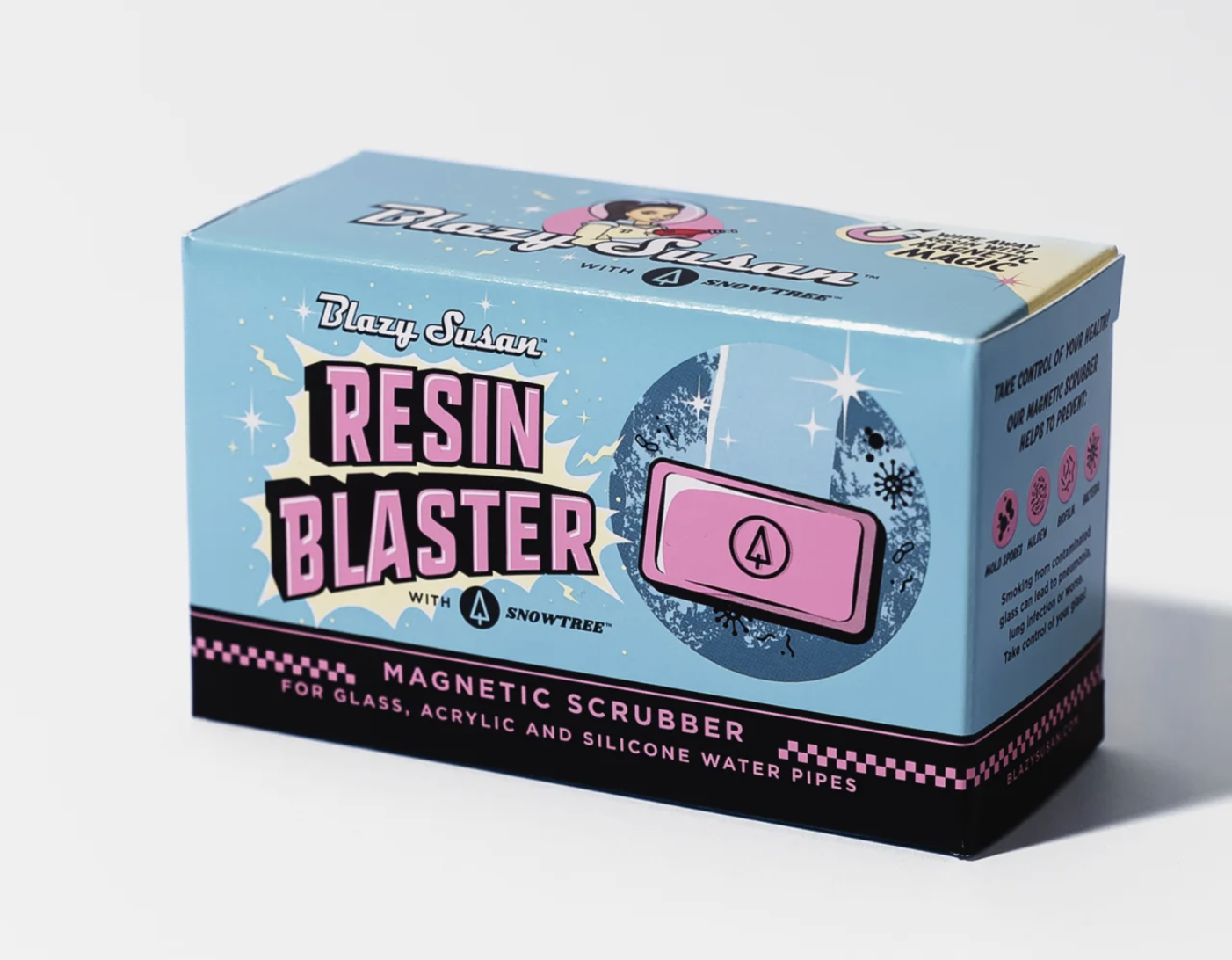 Photograph of product: BLAZY SUSAN MAGNETIC RESIN BLASTER SCRUBBER