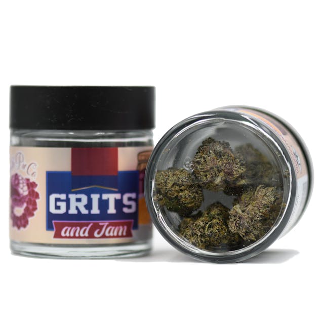 Photograph of product: Grits n Jam (I/H) 31.31% - 3.5G - Eighth