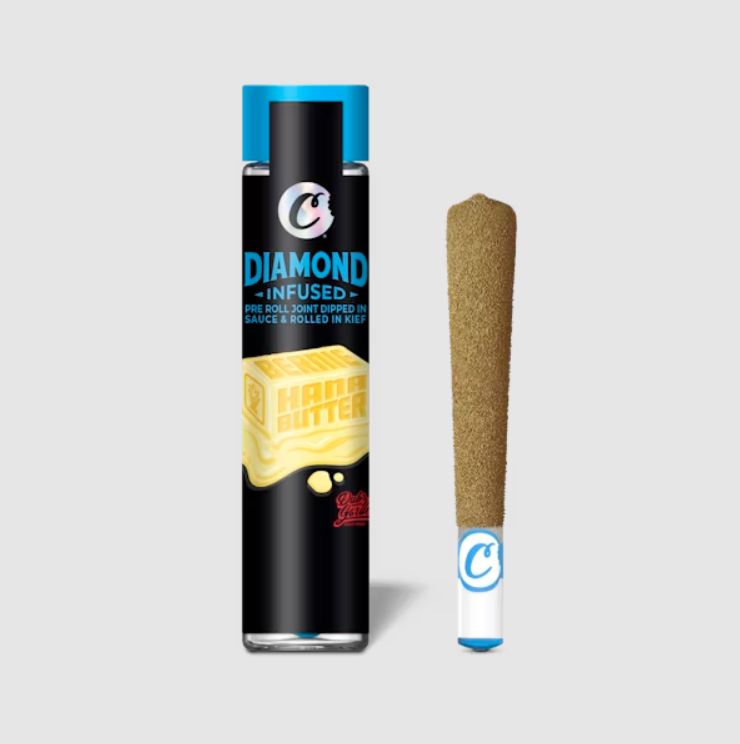 Photograph of product: BERNIEHANA BUTTER [DIAMOND, SAUCE, & KIEF INFUSED] 1G