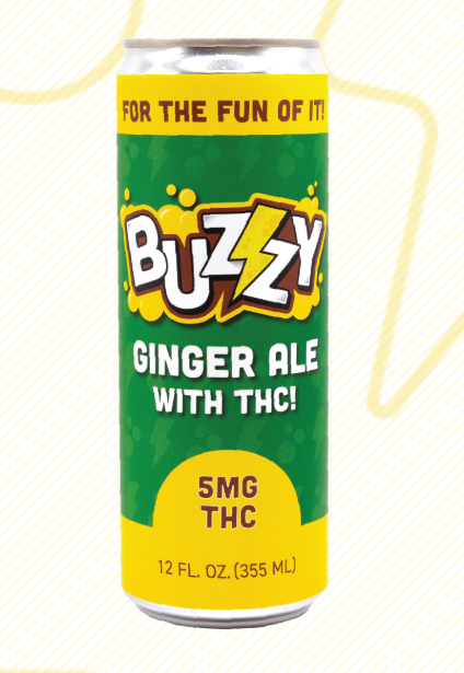 Photograph of product: Ginger Ale 12oz (5mg)