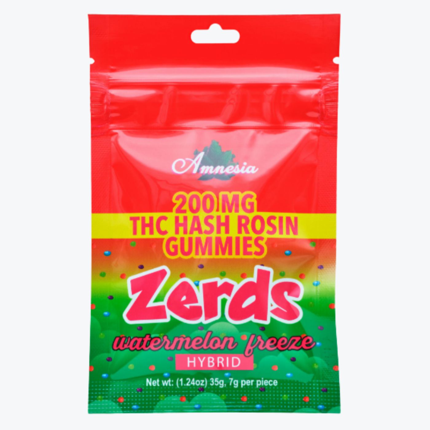 Photograph of product: Amnesia - Watermelon Freeze Rosin Zerdz 200mg 1pk