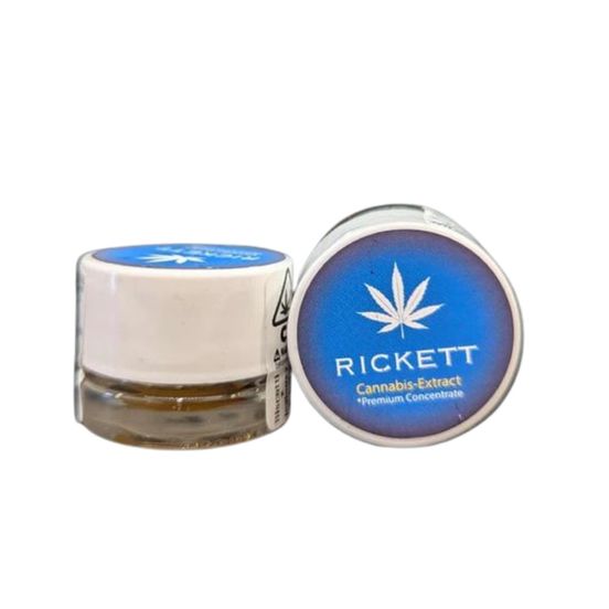 Photograph of product: Rickett Live Resin Blue Dream 1g - 