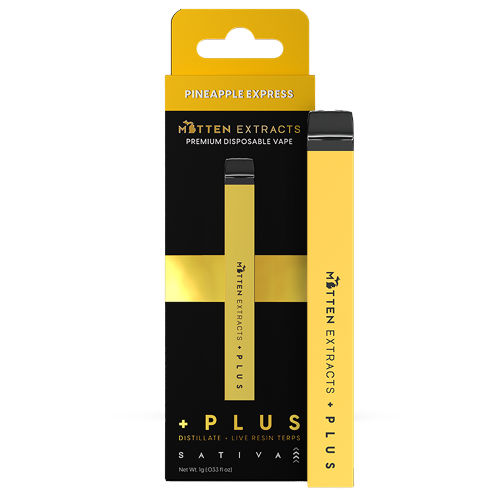 Photograph of product: Pineapple Express 1g Disposable Vape