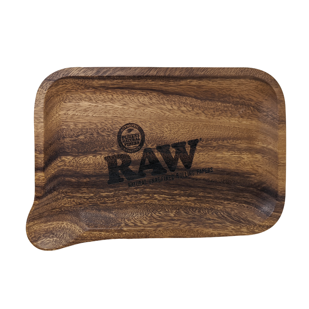 Photograph of product: Wooden Pour Tray | Wood Rolling Tray
