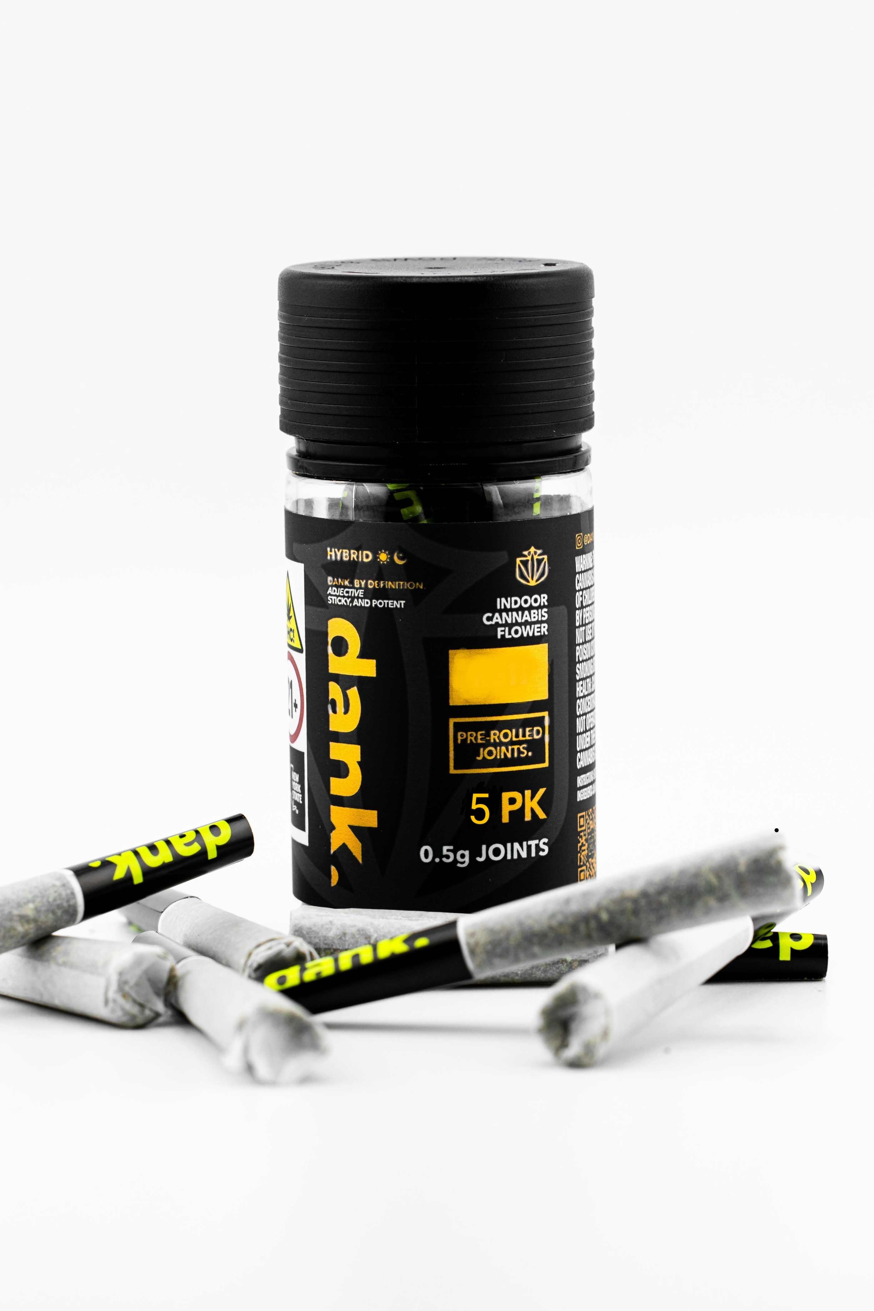 Photograph of product: Dank | Infused Preroll | 5 Pack | Guava