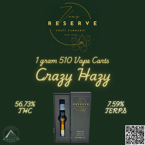 Photograph of product: Crazy Hazy | Cartridge