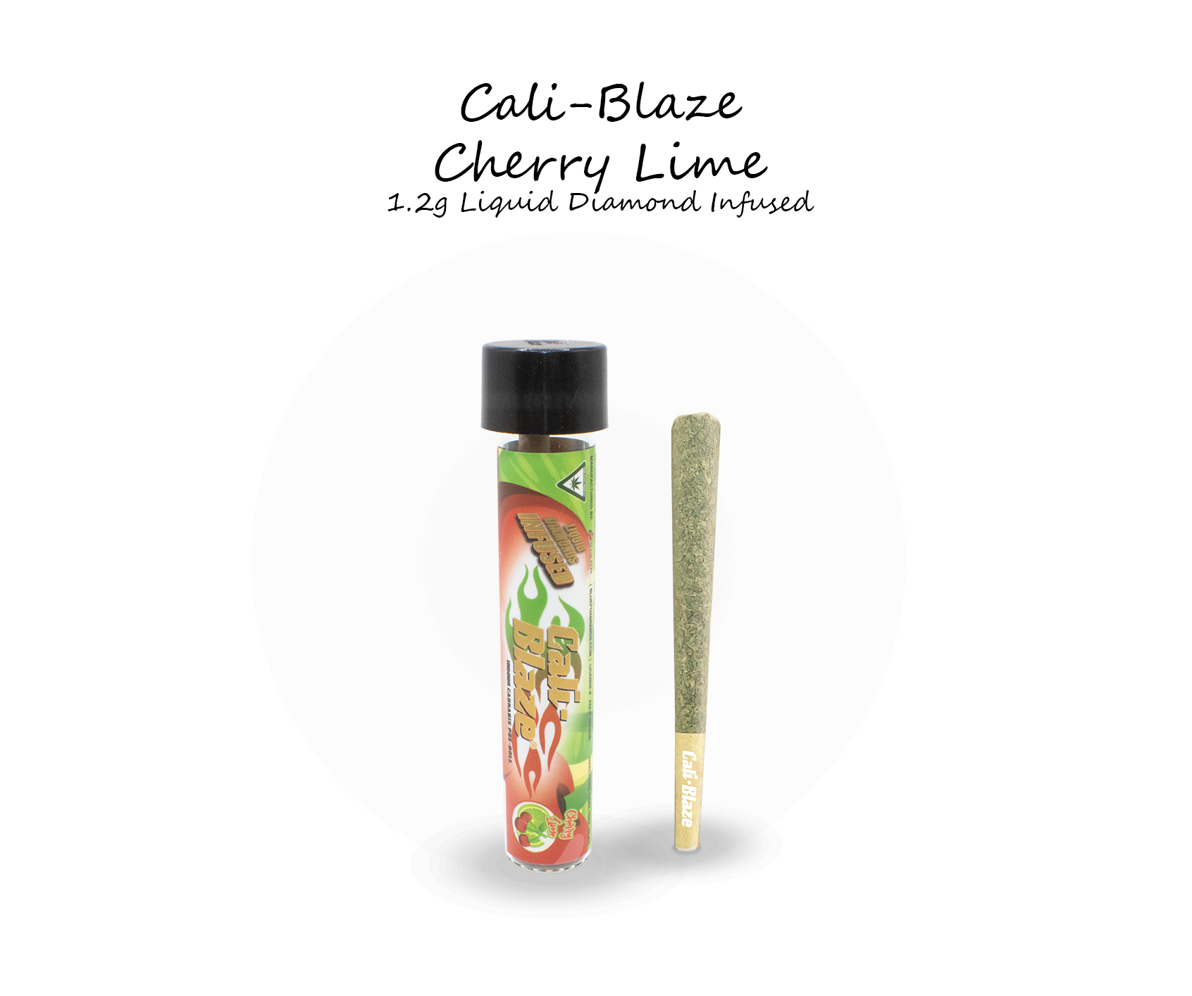 Photograph of product: Cali-Blaze | Cherry Lime infused