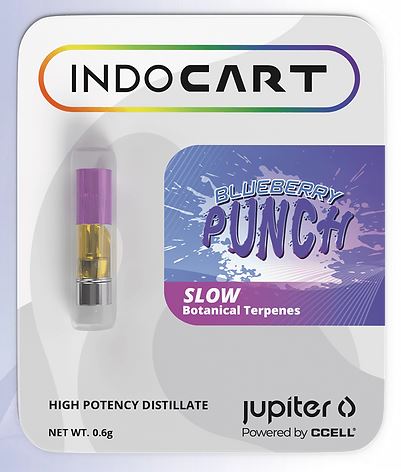 Photograph of product: Indocart | Blueberry Punch Cart | .9g