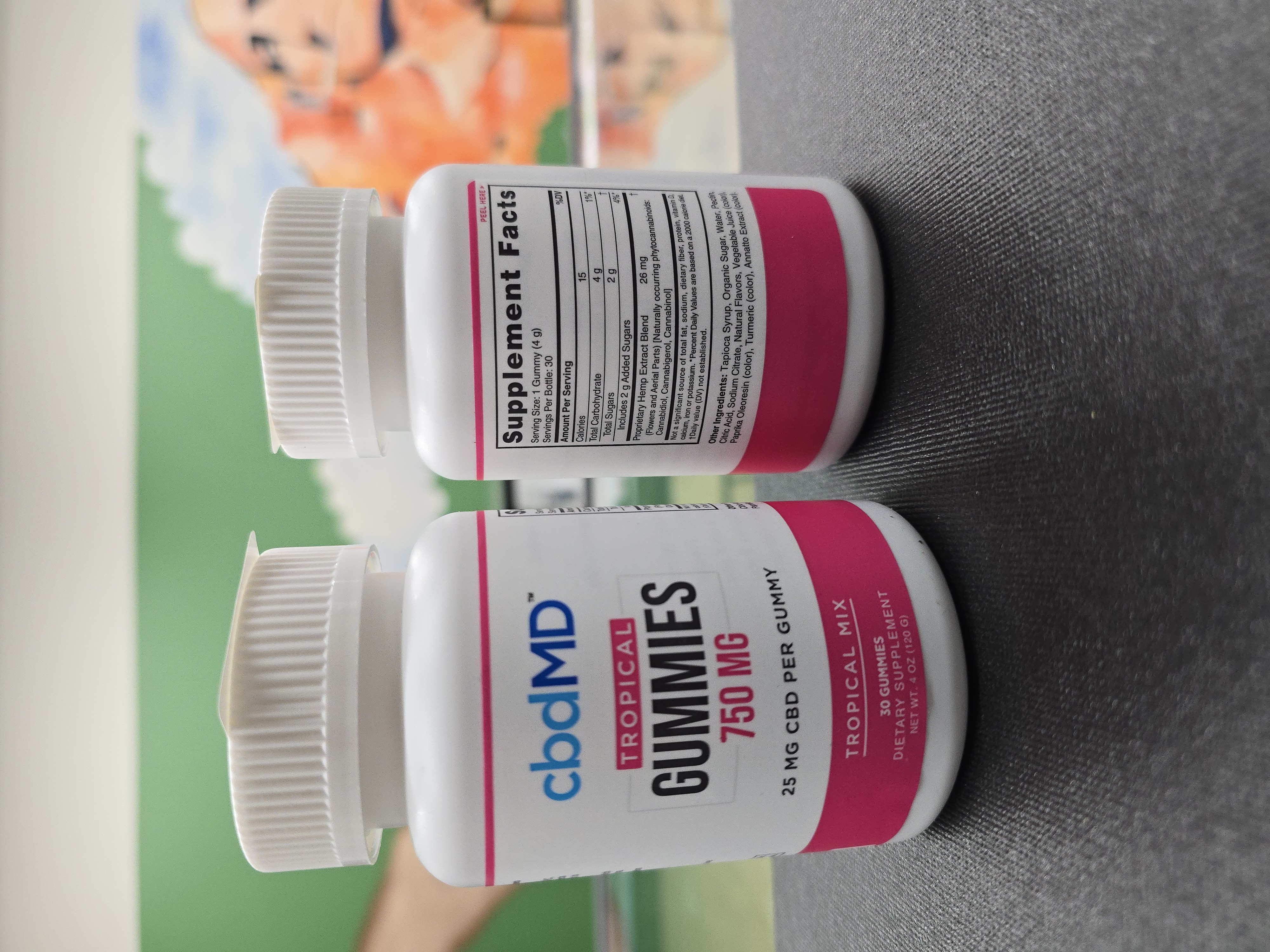 Photograph of product: CBD Broad Spectrum Gummies - 750mg