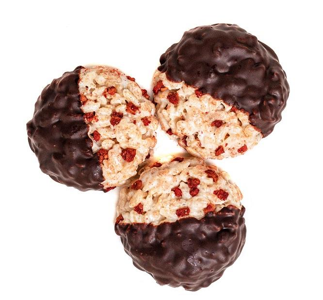 Photograph of product: Strawberry Fields Ganja Crisp