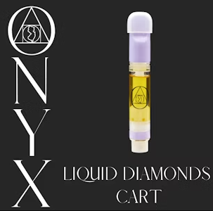 Photograph of product: Onyx | Live Resin Liquid Disposable | Banana Mochi