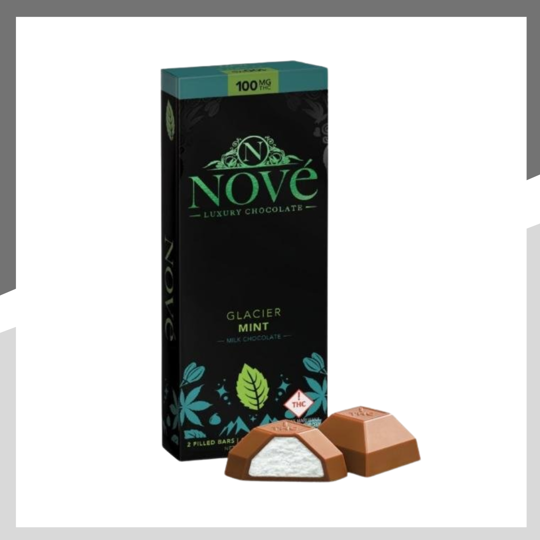 Photograph of product: Glacier Mint Milk Chocolate | Chocolate | Each | 100mg