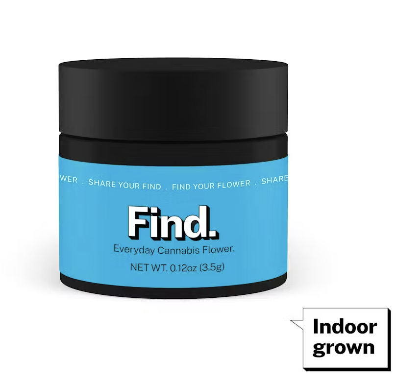 Photograph of product: Find. Indoor Oui'd Whole Flower Jar - Banana Papaya (Oui'd) - 3.5g