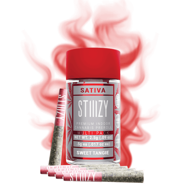 Photograph of product: - SWEET TANGIE - 2.5G Naked Preroll Multipack