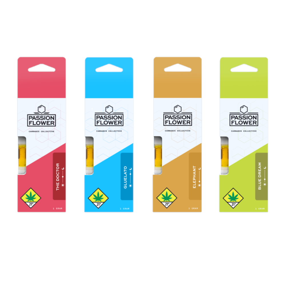 Photograph of product: Passion Flower Malpractice + CBC LR Cartridge Oui'd Hybrid 1g