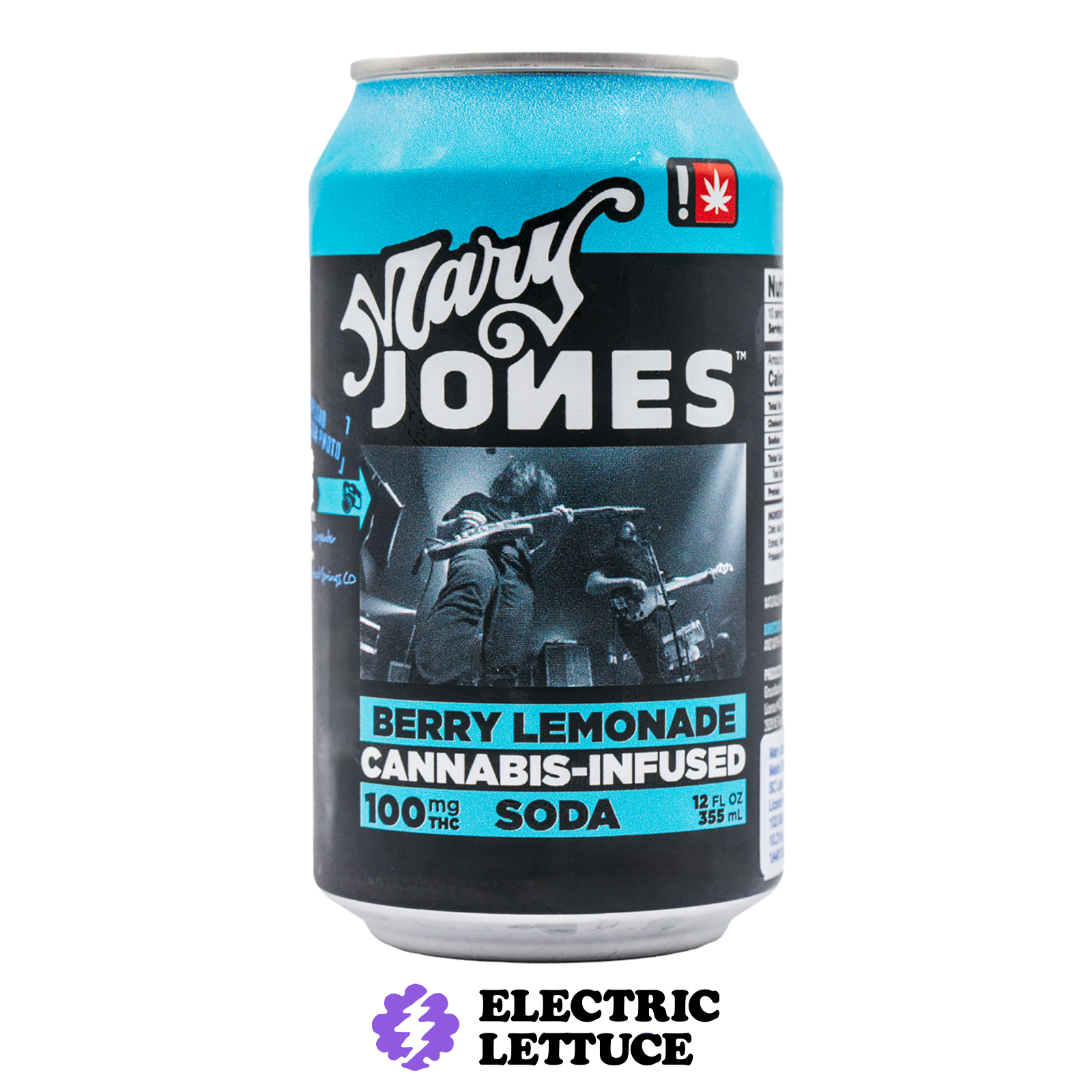 Photograph of product: Mary Jones Berry Lemonade Soda