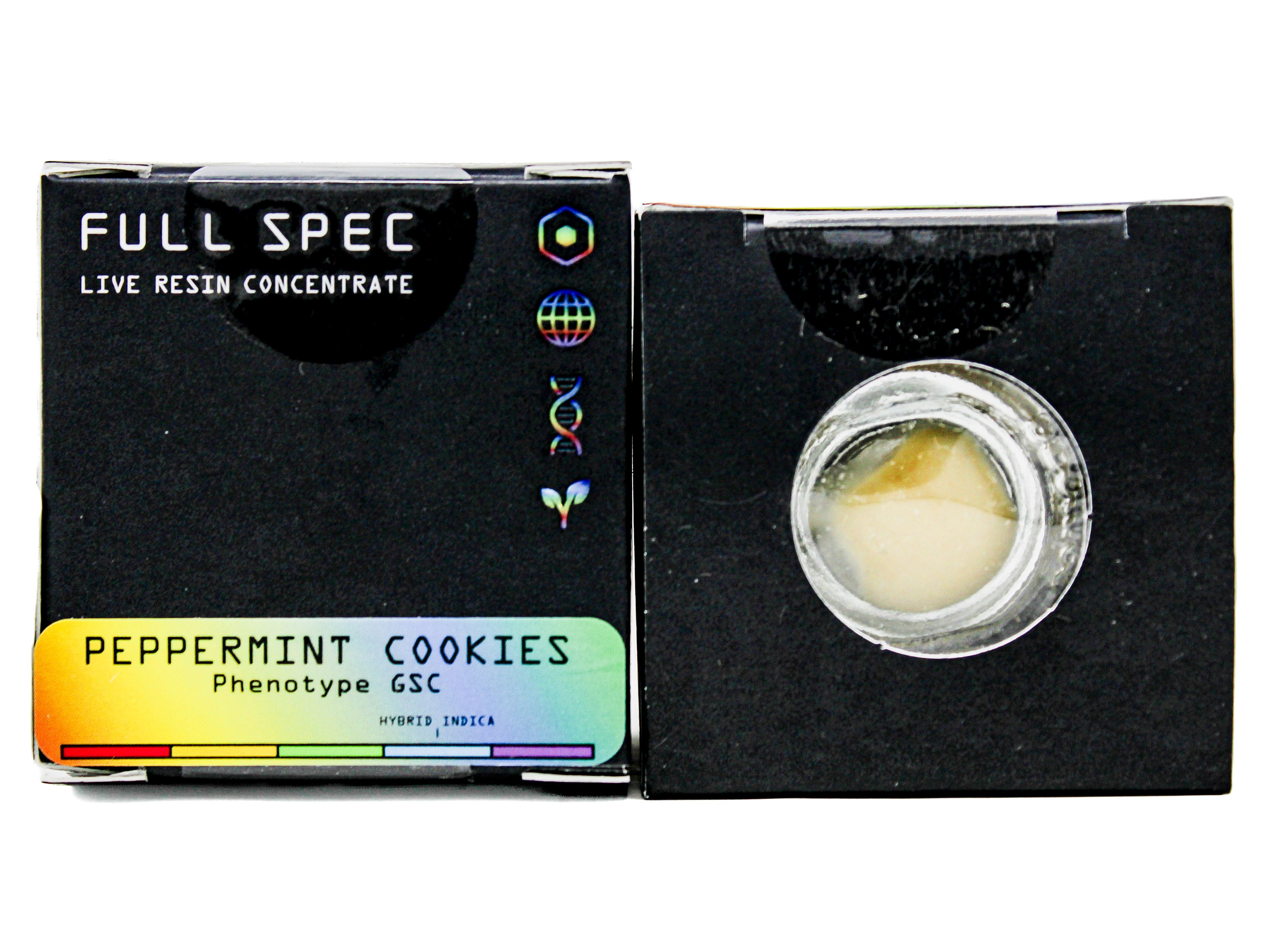 Photograph of product: WRX Peppermint Cookies Live Resin Concentrate 48254