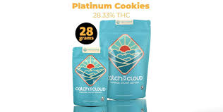 Photograph of product: Catch A Cloud Platinum Cookies 28g Prepack