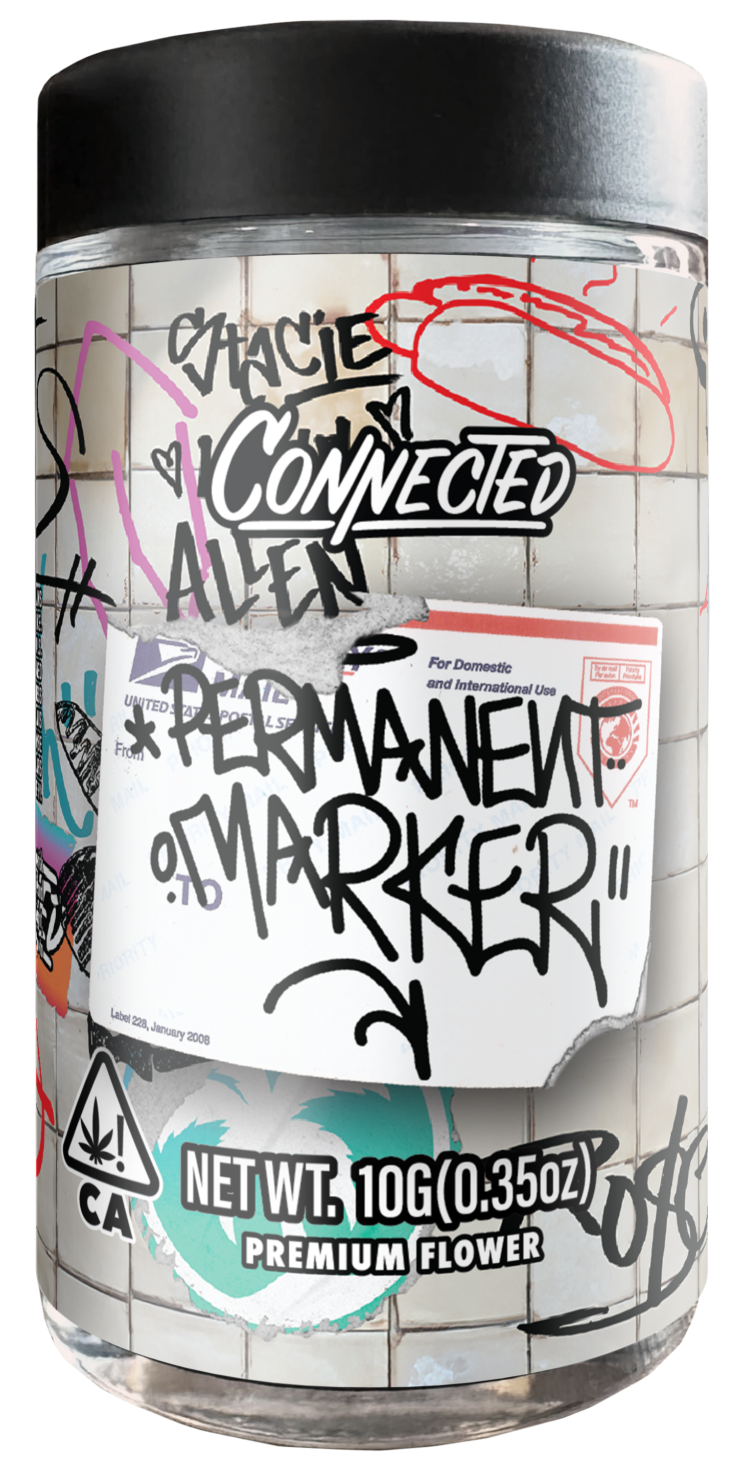 Photograph of product: Connected Oui'd Jar 10g Permanent Marker