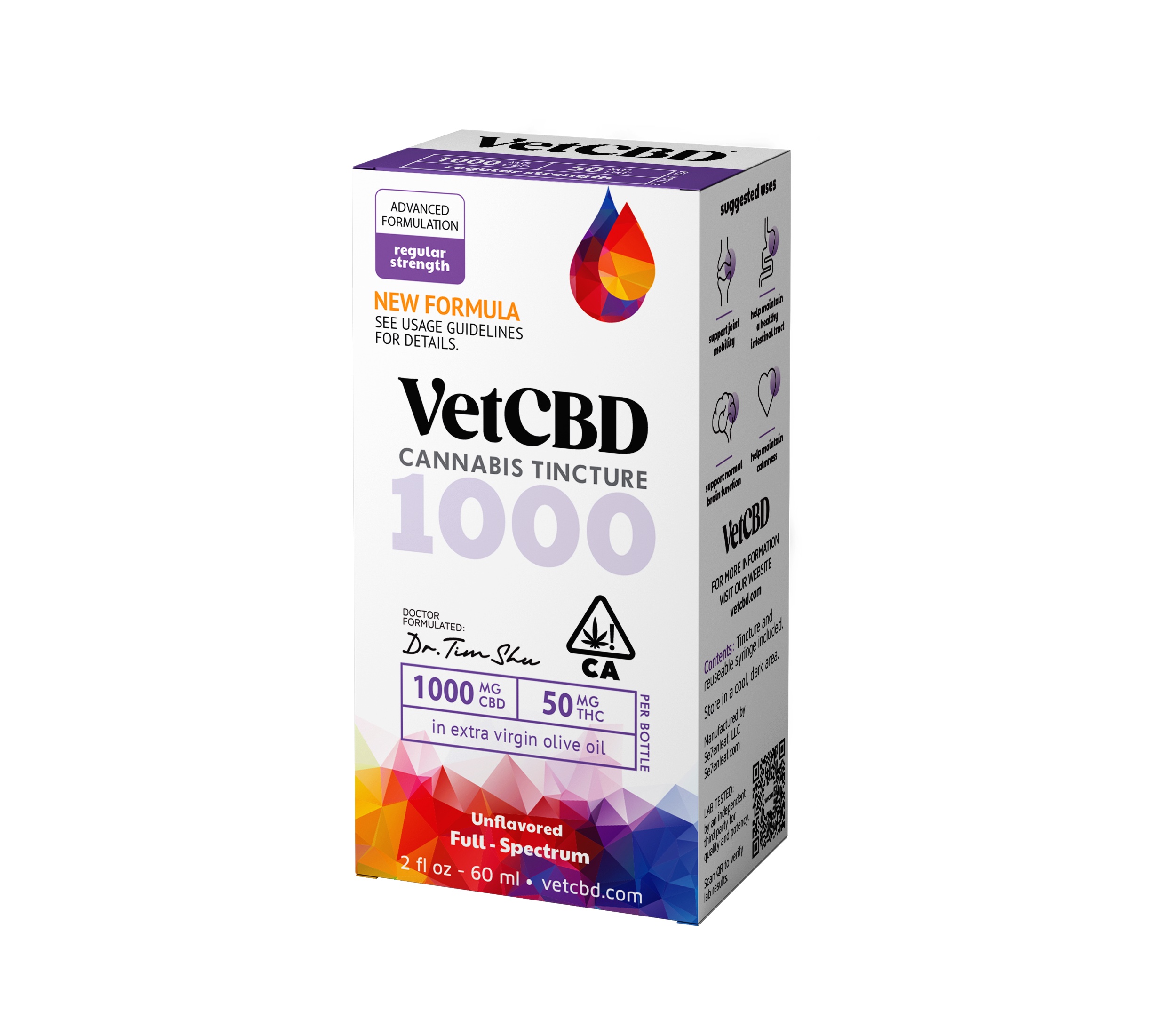 Photograph of product: 1000 Cbd/ 50 Thc (2oz) Vet Cbd