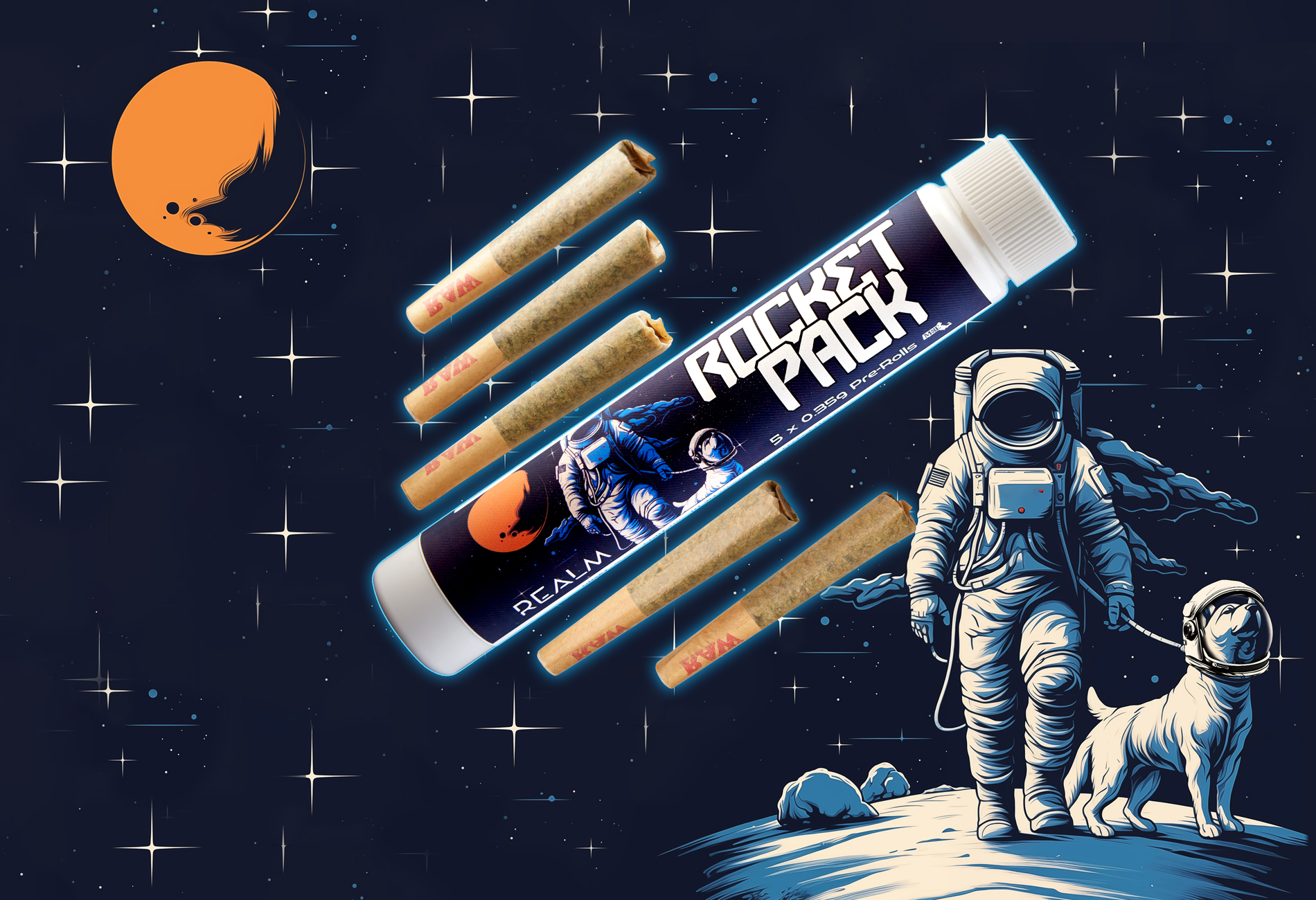 Photograph of product: Spritzer | Sweet | Rocket Pack | 5 Pack