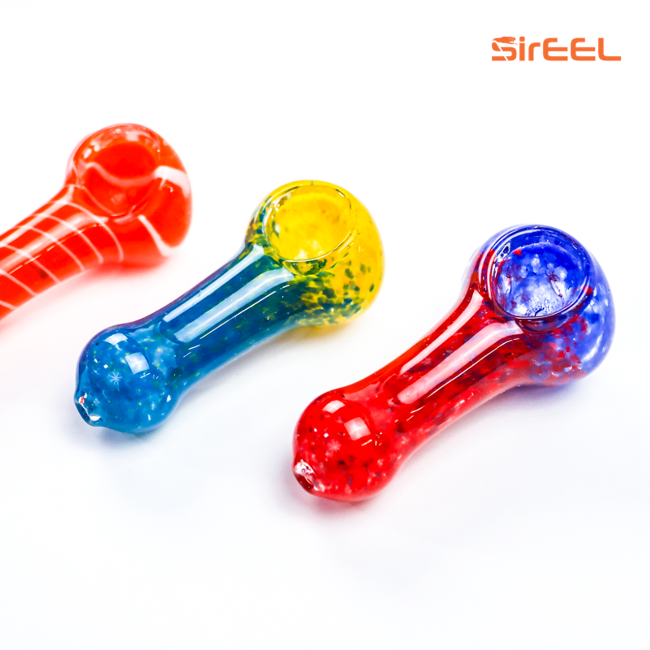 Photograph of product: 2.5" Glass Hand Pipe (Assorted Colors)