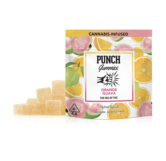 Photograph of product: Orange Guava Gummies (100mg) - 
