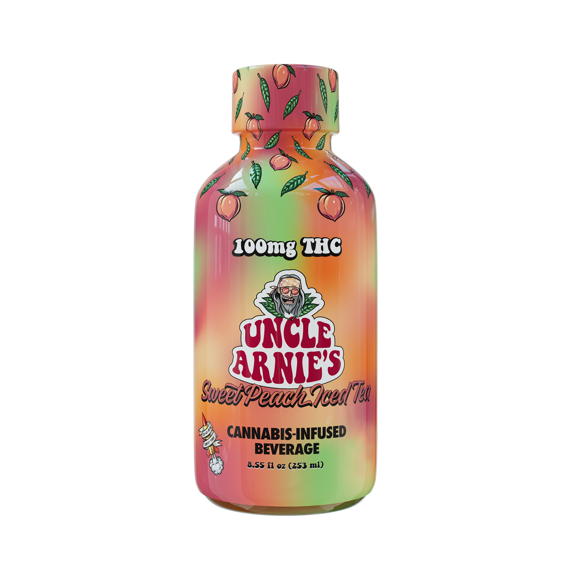 Photograph of product: Peach Iced Tea - 8oz
