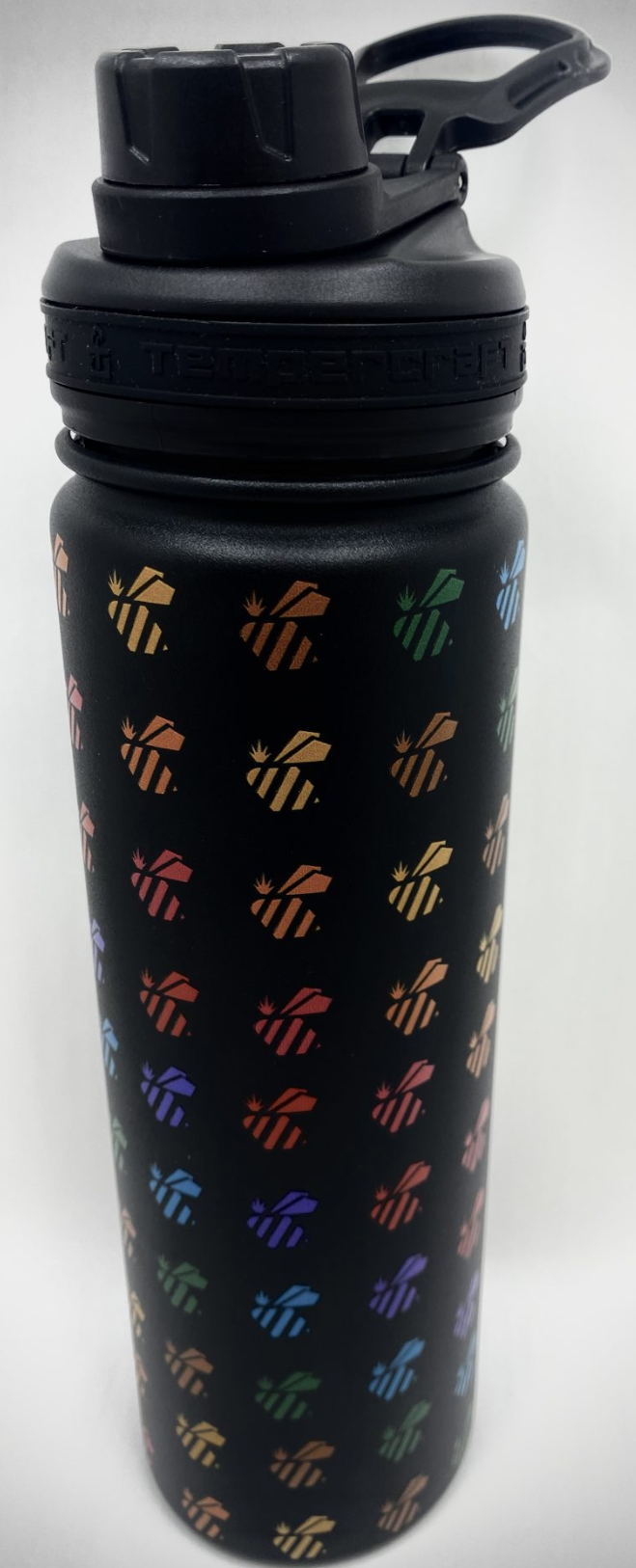Photograph of product: Echo Rainbow Bee Water Bottle