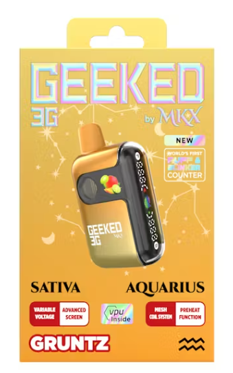 Photograph of product: Geeked Disposable   Gruntz