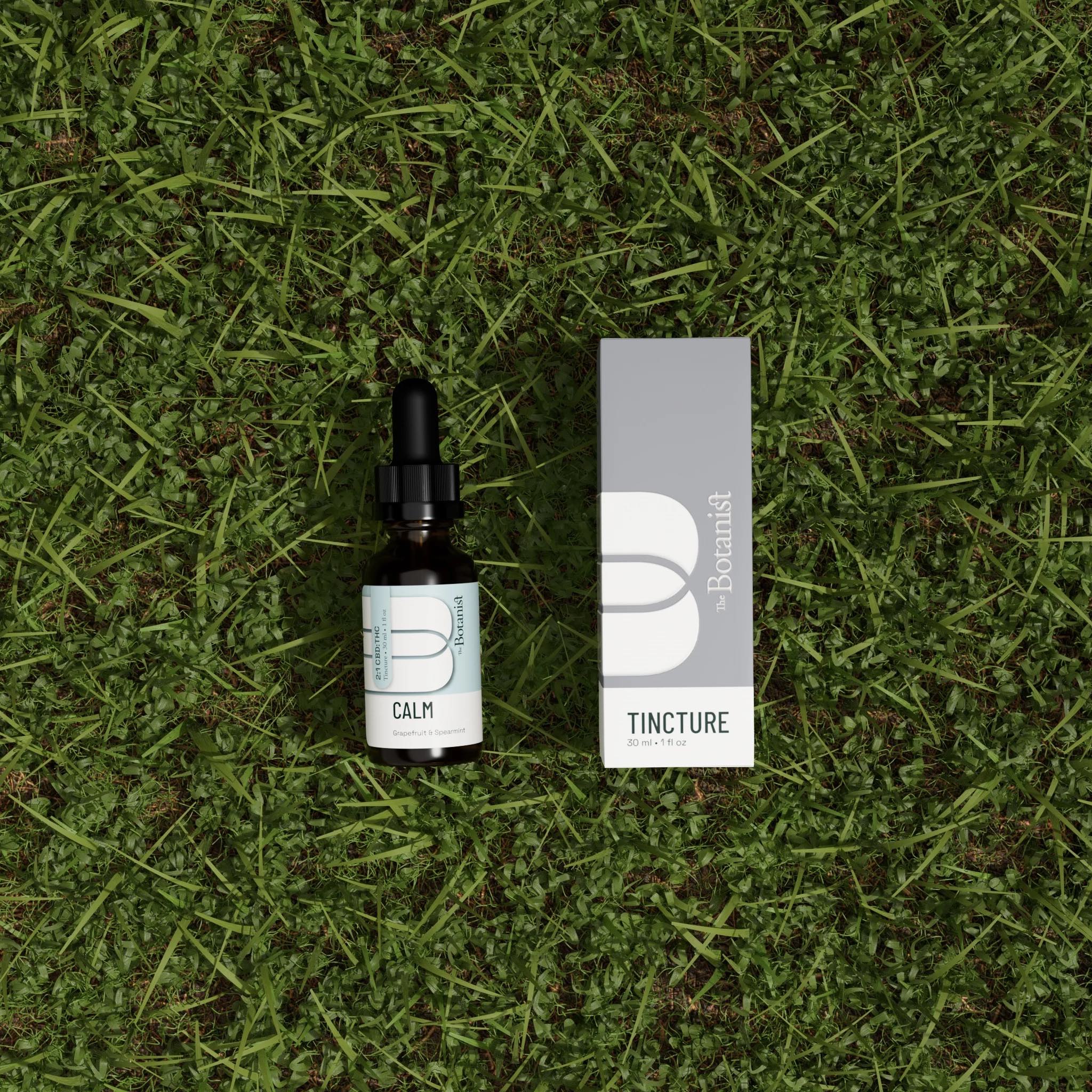 Photograph of product: THE BOTANIST Tinc 100mg: Calm 1:2 TH-oui:CBD