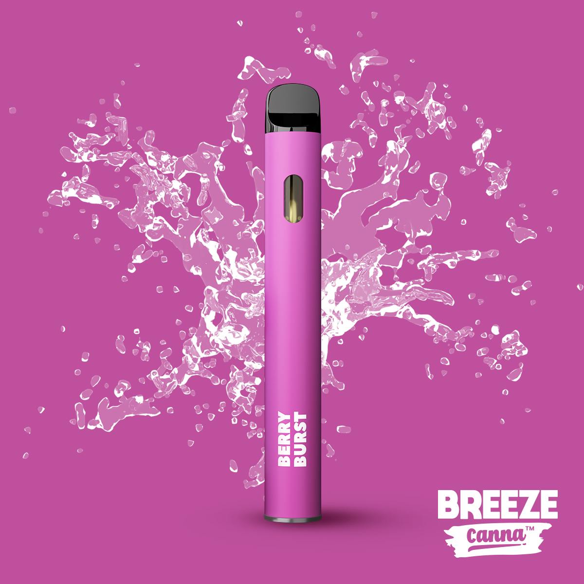 Photograph of product: Breeze Canna - Berry Burst Disposable