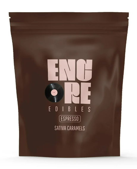 Photograph of product: Encore Caramels Espresso Oui'd 10mg
