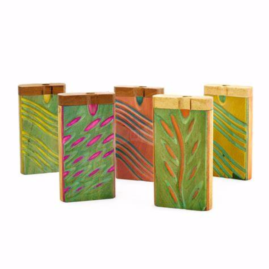 Photograph of product: 3" Wood Dugout with 3" One Hitter