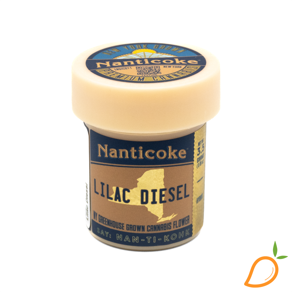 Photograph of product: 3.5g Lilac Diesel Prepackaged Flower Nanticoke