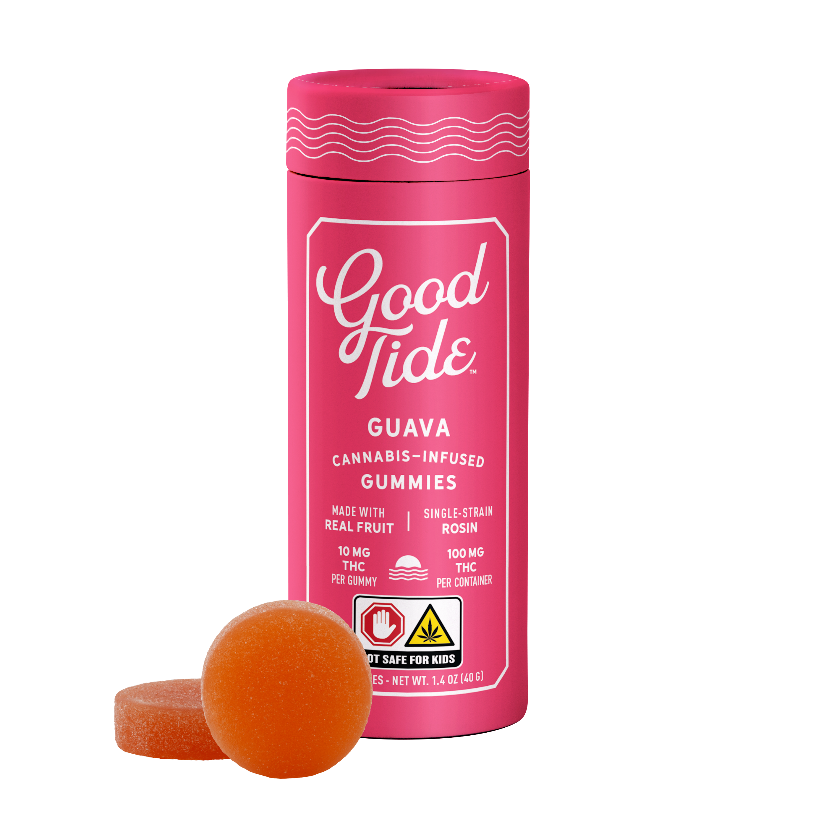 Photograph of product: Guava | 10pk Solventless Soft Lozenges
