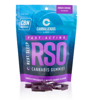 Photograph of product: Cannalicious RSO - Mixed Berry - 200mg