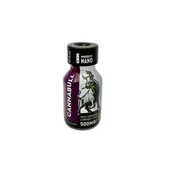 Photograph of product: Cannabull | Blackberry Oui'd | Nano-Cannabinoid Syrup | 500mg